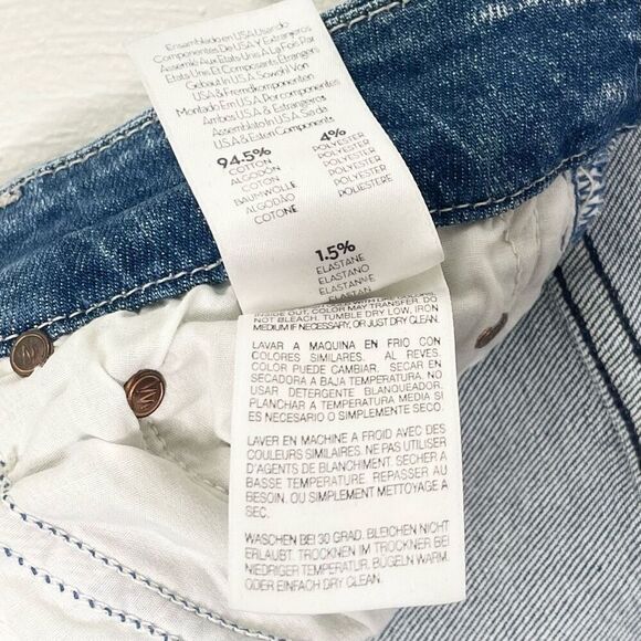 Mother High Waisted Ankle Looker Chew - size 29 - Picture 4 of 9